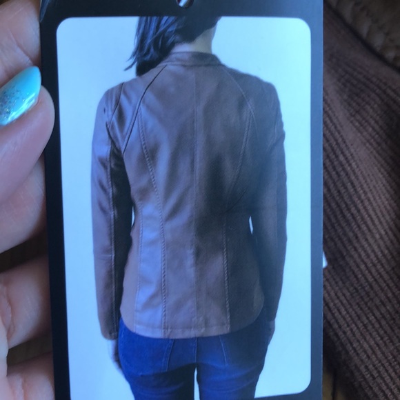 SHELBY COLLECTION caramel women’s jacket size L. - Picture 2 of 13